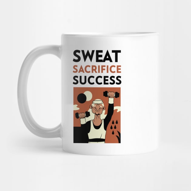 Sweat Sacrifice Success by Jitesh Kundra